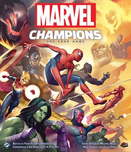 Caja de Marvel Champions: El Juego de Cartas